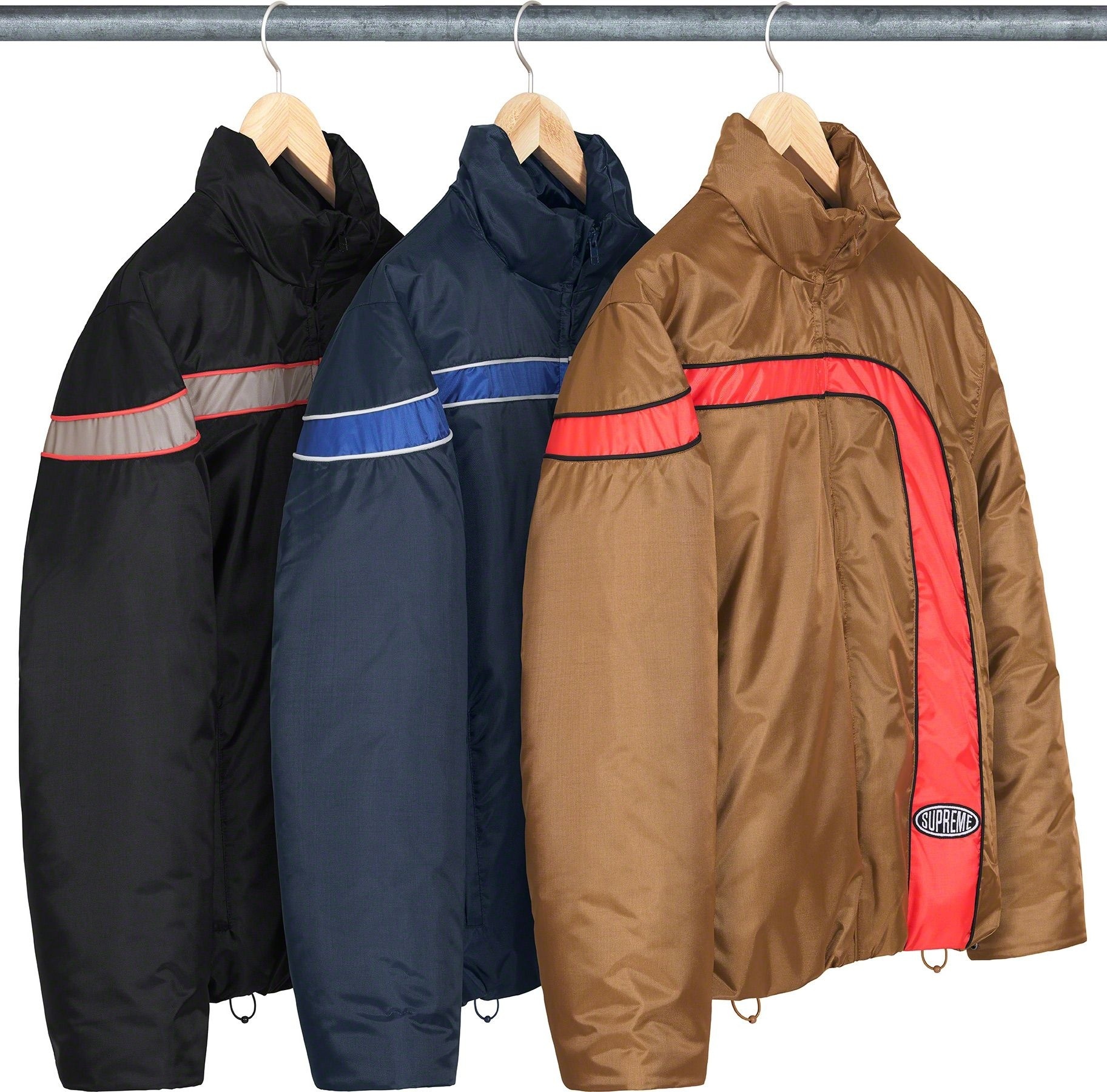 Stripe Puffer Jacket